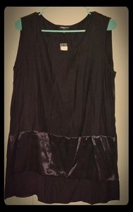 Kenneth Cole Black Blouse Large